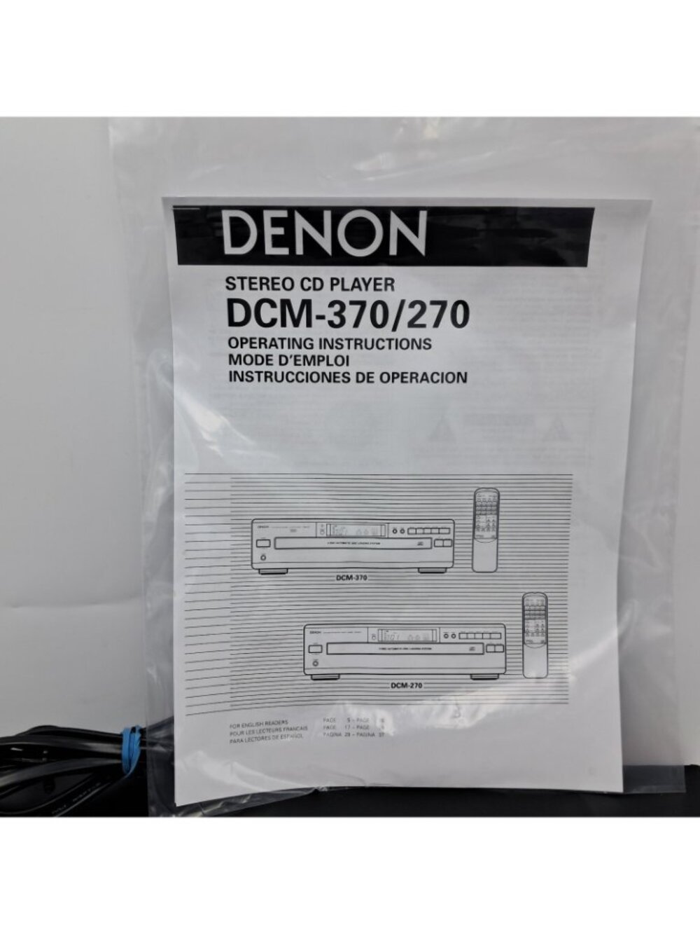 Denon DCM-270 5 CD Auto Changer Player - Carousel Player - Fully Tested - Picture 5 of 16